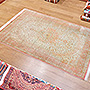 Ghom - fine hand knotted signed iranian silk carpet - KR 2013