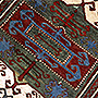 Kazak - régi kézi csomózású kaukázusi szőnyeg - KR 2097