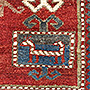 Kazak - régi kézi csomózású kaukázusi szőnyeg - KR 2097