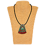 Necklace from semi-precious stones