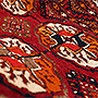 Tekke - régi türkmén szőnyeg - LZB 001