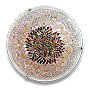 Mozaiküveg fali/mennyezeti lámpa - P 402 SZ1