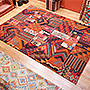 Patchwork kilim - woven oriental carpet - SP 55 012