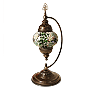 Mozaiküveg karos asztali lámpa - TM 138 004